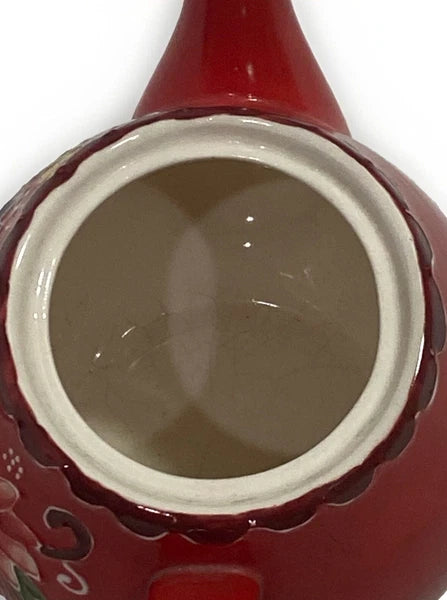 T2 Teapot Flower Power Red