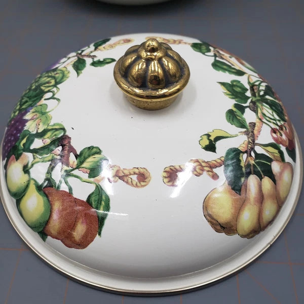 VTG Tabletops Unlimited Enamelware Kensington Garden 2 Qt Tea Kettle NIB