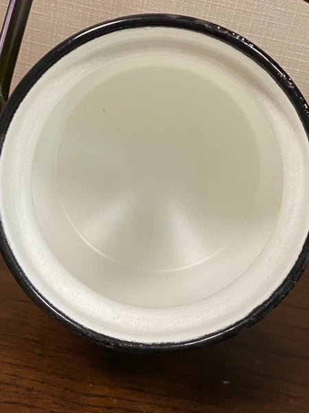 Vintage Enamel Green Primavera Finel Arabia Teapot Kettle 0.6L Kaj Franck