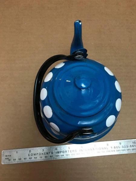VINTAGE  ENAMEL WARE TEA POT KETTLE  Bob Timberlake