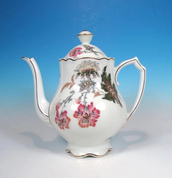 CH Field Haviland Limoges Jacques Teyssier Porcelain Antique Art Nouveau Teapot