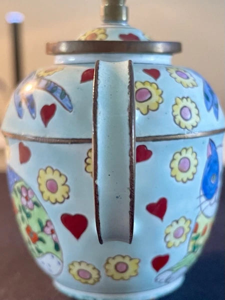 Kelvin Chen Enamel Miniature Teapot 1999
